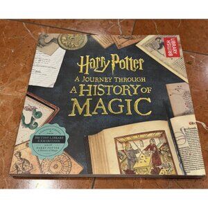 HARRY POTTER JOURNEY THROUGH HISTORY OF MAGIC PB BRISTISH LIBRARY SCHOLASTIC NEW